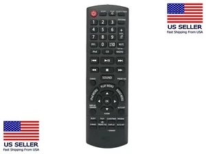 NEW N2QAYB000640 Replaced Remote for Panasonic Audio System SC-HC25 SC-AKX14  - Picture 1 of 3