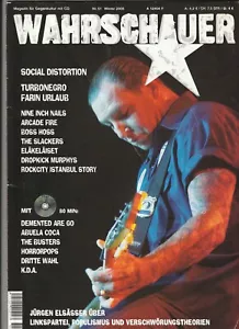 ✪ WAHRSCHAUER #51/2005 Social Distortion ohne CD MUSIK-MAGAZIN *Farin Urlaub - Bild 1 von 3