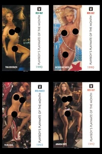 Playboy Sports Time Trading Cards - 1990 / 1992 Monthly Sets - Zdjęcie 1 z 61