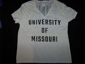 Camisa Victoria's Secret ROSA Universidad de Missouri Mizzou Tigres Nueva con Etiquetas Mediana - Imagen 1 de 2