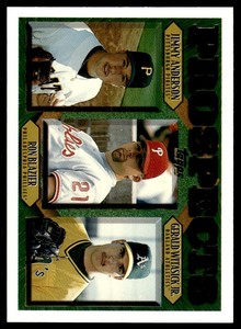 1997 Topps Jimmy Anderson/Ron Blazier/Jay Witasick Rookie Pittsburgh