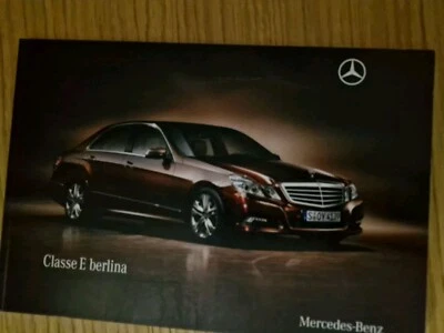 MERCEDES BENZ CLASSE E berlina prospetto brochure Depl 84 pagine ITALIANO nuovo  - Immagine 1 di 4