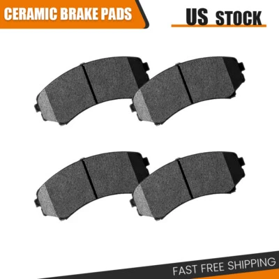 D867 Ceramic Front Disc Brake Pads for Isuzu Rodeo Rodeo Sport 2.2L 3.2L - Image 1 of 4