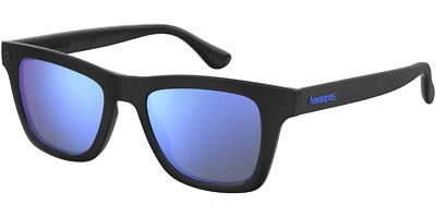 Havaianas Aracati Men's Black Square Sunglasses w/ Mirror Lens - ARACATI 0D51 Z0 - Image 1 of 3