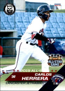 2019 California League All-Star Game Choice #17 Carlos Herrera Infielder Card