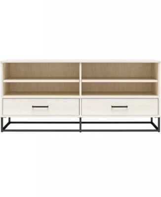 Soporte de TV Novogratz Kelly con cajones para televisores de hasta 55", roble marfil Foto 1 de 4