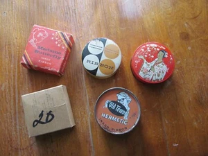 Set of 3 Vintage Typewriter Ribbon Tins and ribbons - Picture 1 of 8