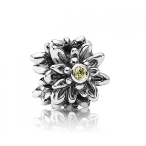 Genuine Pandora Charm Bead "Edelweiss" Flower - 791176CZY - retired - Picture 1 of 1