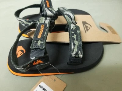 Nuevas sandalias Quiksilver Monkey enjauladas para niños pequeños camufladas para niños pequeños. Foto 1 de 4