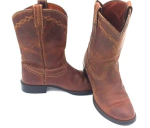 Botas vaqueras Ariat Heritage Roper 10000797-14525 para mujer talla 7 B marrón - Imagen 1 de 7