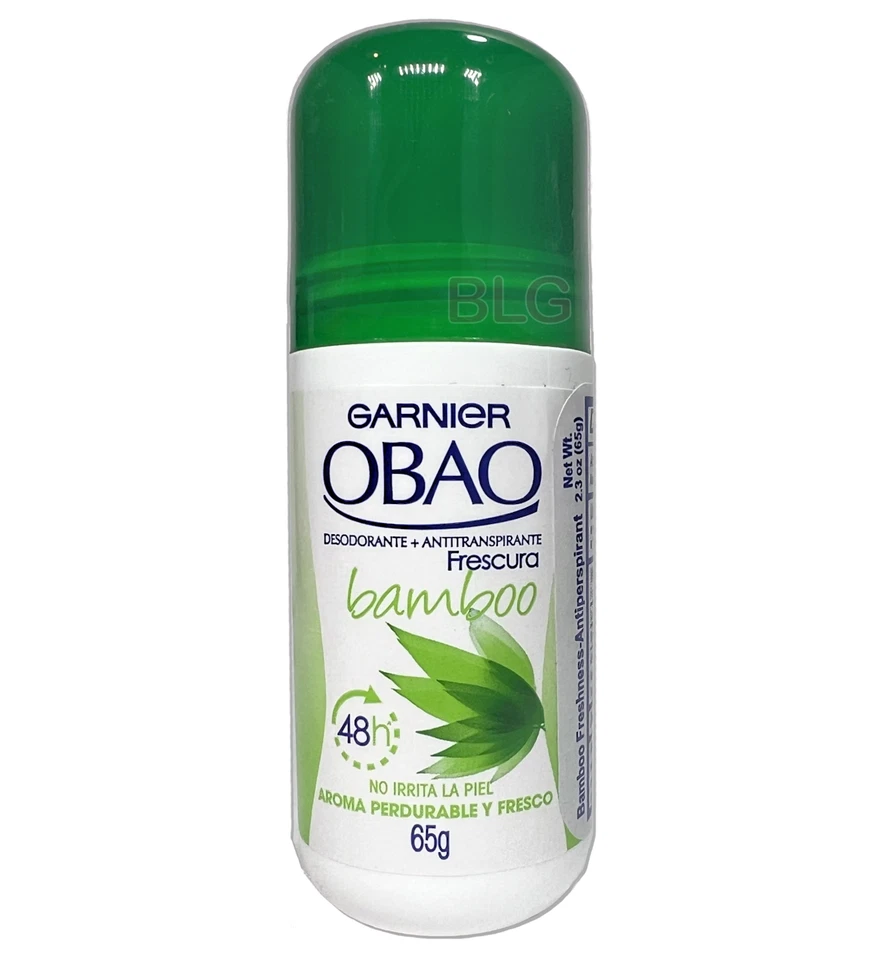 Garnier OBAO BAMBOO FRESHNESS 48Hours Deodorant Antiperspirant Roll-Ons 1-Pack - Image 1 of 1