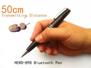EDIMAEG HERO-898 Bluetooth Pen With Invisible Earpiece