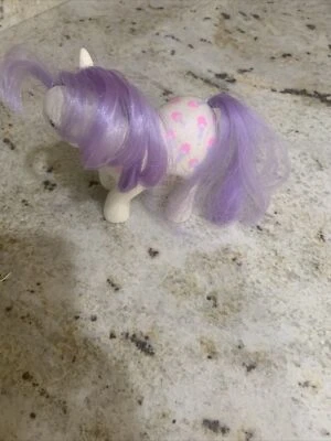 Zapatilla de satén My Little Pony G1 Sweet Shoppe helado Foto 1 de 4