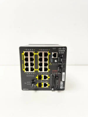 CISCO IE-2000-16PTC-G-E. 90 TAGE GARANTIE. KOSTENLOSER UK-VERSAND - Bild 1 von 2