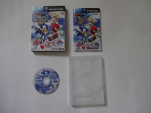 SONIC HEROES Nintendo GameCube 2003 w/Box Manual 4974365870225 NTSC-J From Japan - Picture 1 of 18