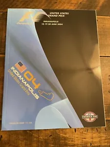 2004 Formula-1 United States Grand Prix Program F-1 Michael Schumacher Ferrari - Picture 1 of 5