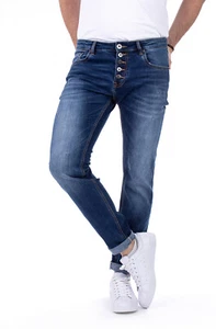 Blue Monkey Jeans Alex 4752 Destroyed Details Slim - Bild 1 von 3