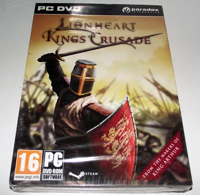 Lionheart King's Crusade *Sealed* PC DVD - Image 1 of 2