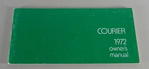 Owner's Manual / Handbook Ford Courier Stand 1972 - Picture 1 of 2