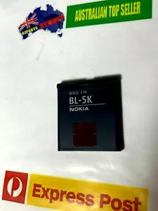 ORIGINAL NOKIA BL-5K Li-ion BATTERY, BL 5K, N85, N86, X7 X7-00 C7 C7-00 - Photo 1 sur 9