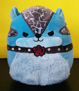 Squishmallow Jazwares Samsara Chipmunk Goth Rock N Roll 7" Plush Stuffed Animal - Picture 1 of 5