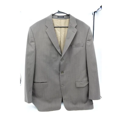 Calvin Klein Macys Mens Store Wool Laine Suit Jacket Size 44L - Image 1 of 4