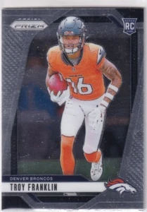 Panini 2024 Prizm NFL Football No. 393 Troy Franklin Rookie - Bild 1 von 2