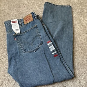 Levi's 505 Regular Fit Straight Leg Jean Men's Size 42x30 - Picture 1 of 8