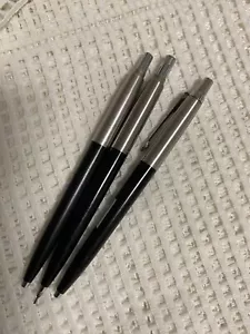3 Vintage 1970’s Brass Threads PARKER JOTTER USA Pens and Pencil - Foxboro+ - Picture 1 of 7