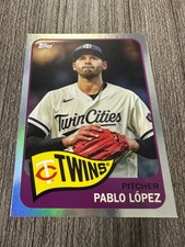 2023 Topps Archives Pablo Lopez #169 Rainbow Foil #104/199