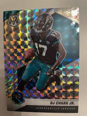 2021 Panini Mosaic Jaguars DJ Chark Jr. Silver Prizm #100 - Image 1 of 2