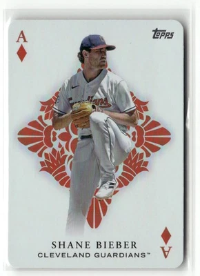 2023 Topps #AA-15 Shane Bieber All Aces GUARDIANS - Image 1 of 2