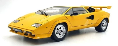 KK Scale 1/12 Scale KKDC120144 - Lamborghini Countach LP 5000S QV 1985 - Yellow - Image 1 of 4