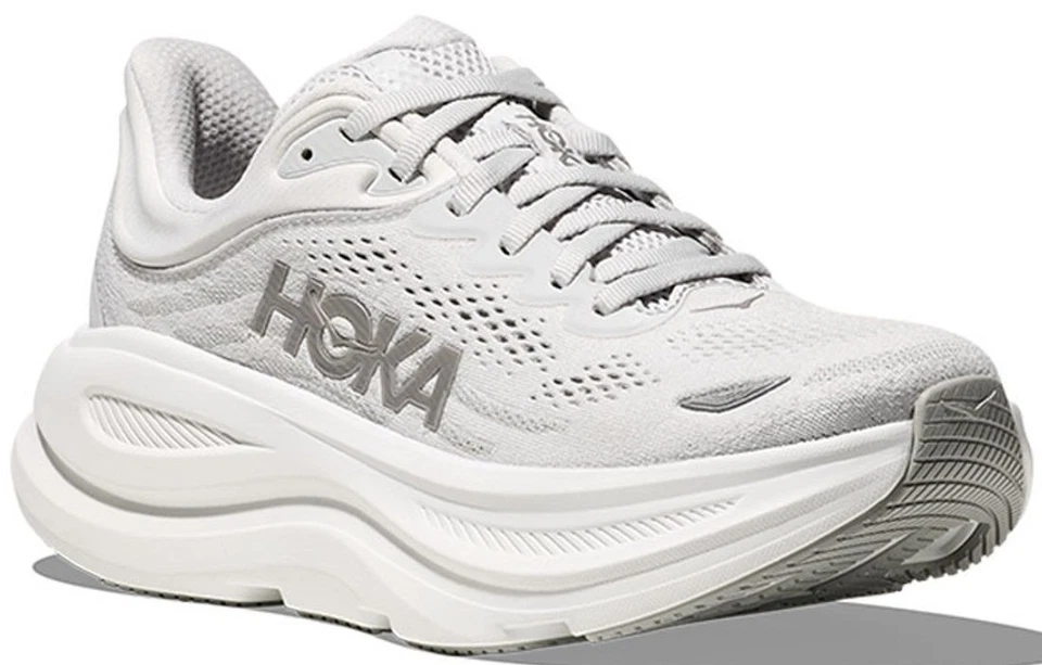 Size 9.5 - Hoka One One HOKA Bondi 9 Stardust Silver W