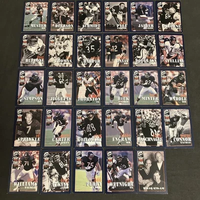 1998 Discover Card Chicago Bears Fan Convention (29) Lot - Image 1 of 4