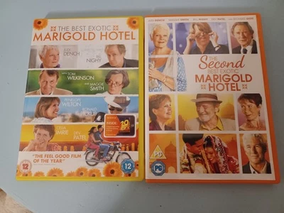 The Best & The Second Best Exotic Marigold Hotel DVDs Judi Dench Amazing Value - Image 1 of 2