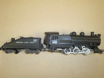 Gilbert American Flyer S gauge 21004 Steam Switcher works smokes see description - Image 1 of 4