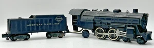 Gilbert American Flyer S Gauge #307 Atlantic Locomotive & Tender - Runs Well - Picture 1 of 16