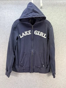 Lake Girl Embroidered Full Zip Size Medium - Picture 1 of 7