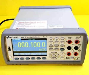 🔥 KEYSIGHT 34461A BANCO TRUEVOLT DIGITAL MULTÍMETRO HERRAMIENTA DE PRUEBA DE LABORATORIO 🔥 - Imagen 1 de 13