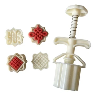 ABS Texture Dessert Tool 30g Press Mooncakes Mould For Easily Pastry Making - Picture 1 of 8