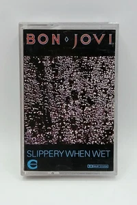 Bon Jovi - Slippery When Wet - Cassette Tape Album (1986) Vertigo - VERHC 38 - Picture 1 of 5