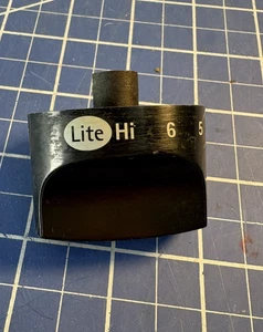 FRIGIDAIRE Backofen Herd Herd Oberfläche Brenner Knopf 316121838 schwarz - Bild 1 von 3