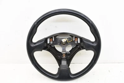 2001 TOYOTA MR2 SPYDER 3-SPOKE LEATHER STEERING WHEEL OEM KW64 - Image 1 of 4