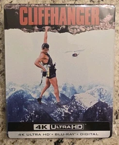 Cliffhanger STEELBOOK (Blu-ray USA) NO DIGITAL - Picture 1 of 10