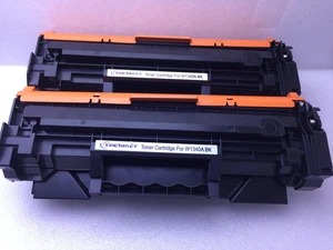 2 Black Toner Cartridges(with Chip Compatible  W1340A BK - Picture 1 of 2