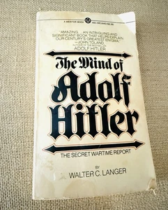 Der Geist Adolf Hitlers von Walter C. Langer 1973 Signet Taschenbuch Vintage - Bild 1 von 6