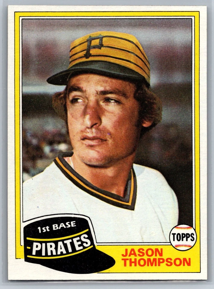 1981 Topps Traded Set Break #843 Jason Thompson Near Mint or Better - Image 1 of 2