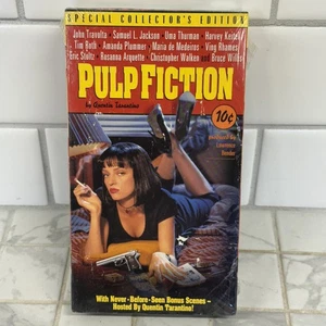 Pulp Fiction (1994) BRAND NEW FACTORY SEALED VHS SPECIAL COLLECTORS EDITION - Picture 1 of 9