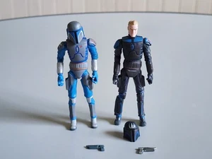 Star Wars Clone Wars Pre Vizla and Mandalorian Warrior Hasbro - Picture 1 of 10